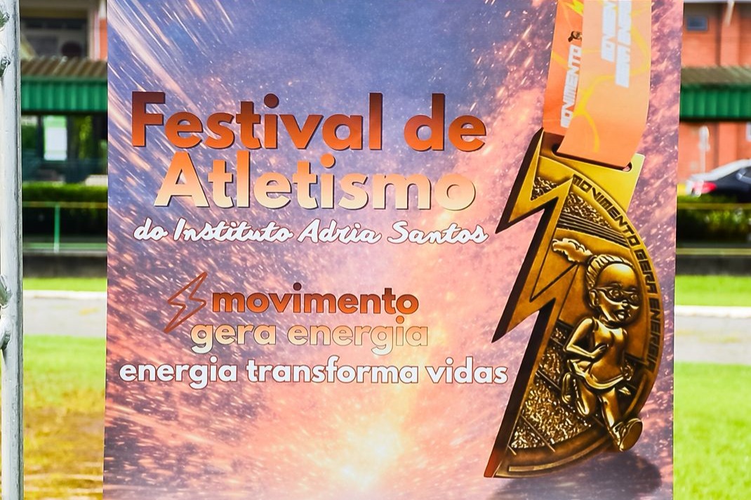 Cartaz Festival de Atletismo